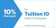 Tuition IO Discount Banner